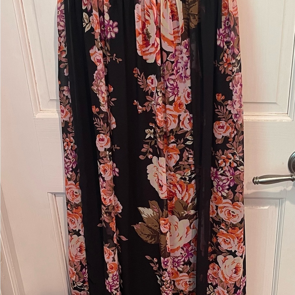 Mono B Women’s Maxi Strapless Sundress Size S - Picture 7 of 7